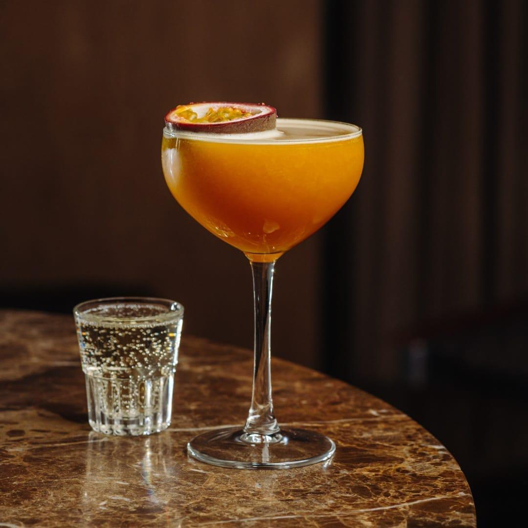 Passion fruit martini